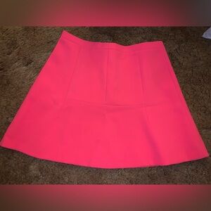 J. Crew Bright Pink Mini Skirt